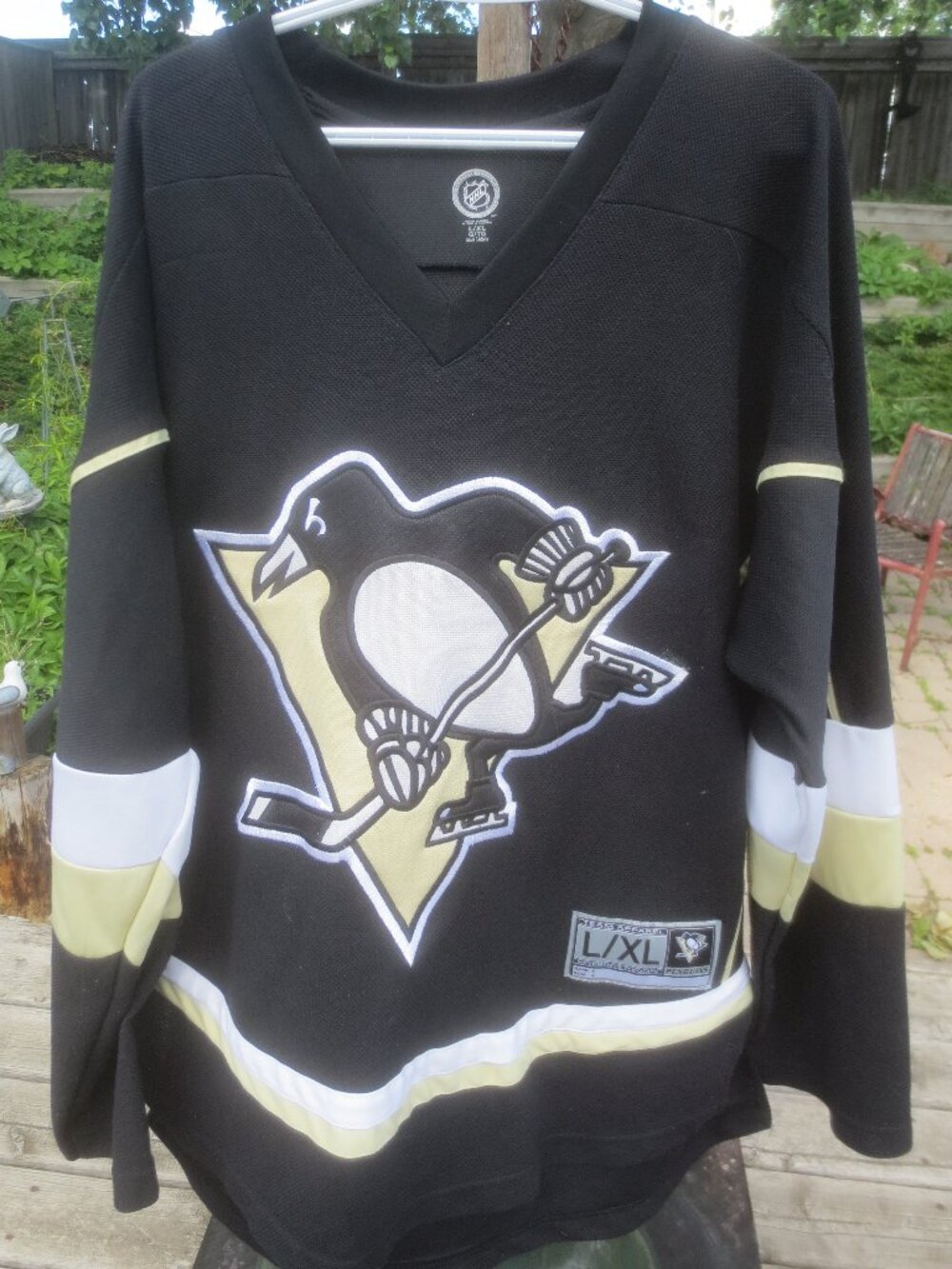 NHL Pittsburgh Penguins Sidney Crosby's Hockey Jersey from Team Apparel